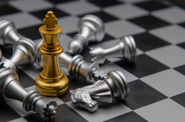 Chess for business concept, leader and success. - 266691434