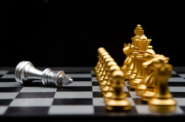 Chess for business concept, leader and success. - 266691447