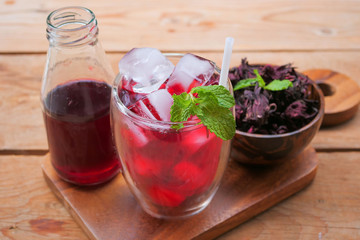 roselle juice (healthy drink) 