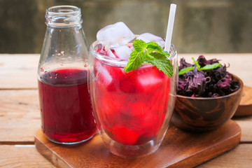roselle juice (healthy drink) 