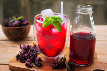 roselle juice (healthy drink) 