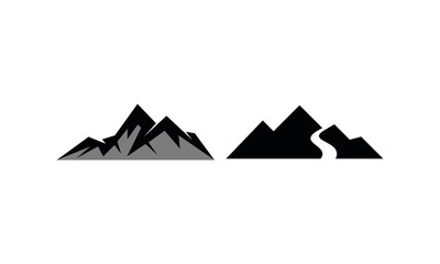 Mountain set template icon.zip