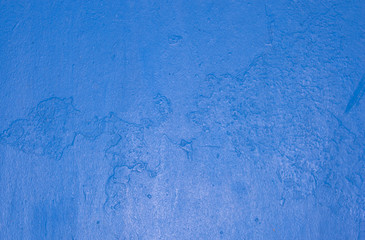 texture of blue paint on wall