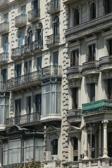facade of an old building