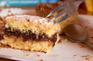 Homemade Valencian cake