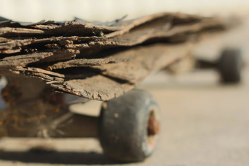 Old skateboard
