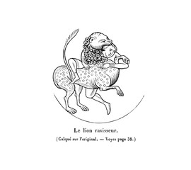 Christian illustration. Old image