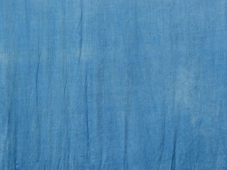 Indigo blue fabric cloth texture background