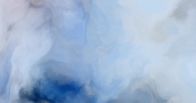 Seamlessly loopable 4k video of soft and fluffy clouds in a nebula in space, slowly moving, forming and dissolving, 4k, 3840, 24fps