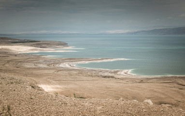 Desert landscape of Israel, Dead Sea