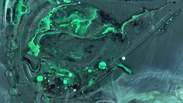 green pastel black vibrant colors texture