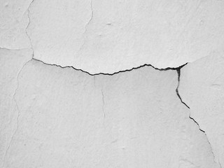 crack white wall texture