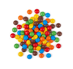 candies on white