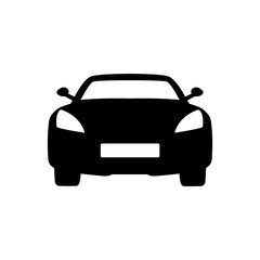 Car icon. Passenger car.