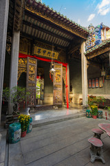  The ancestral hall of Pinang Peranakan Mansion in Penang, Malaysia