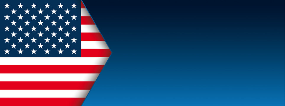 Header Arrow USA Flag