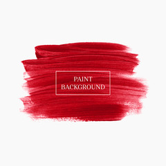 Logo brush painted textured watercolor art abstract background vector illustration over square frame. Perfect design for headline, logo and sale banner. 