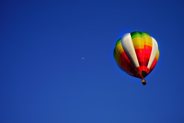 Naklejka premium hot air balloon