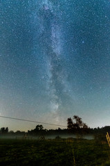 landscape with clouds