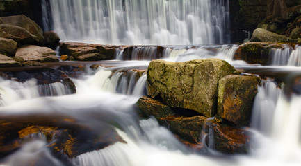 Wild waterfall in Karpacz