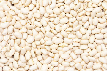 Dry lima beans stone background, top view, wallpaper, close up, macro.