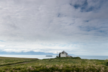 abandoned shed on Iceland