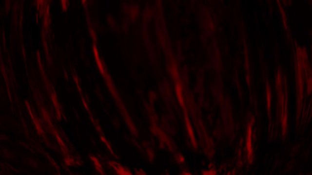 Creepy skeletons attacking inside lost crypt. Animation in genre of horror. Red background color.