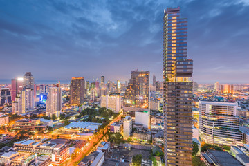 Fototapeta na wymiar Bangkok, Thailand Skyline