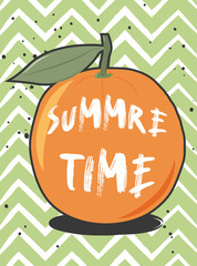 cute summer poster