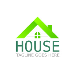 Real estate logo template