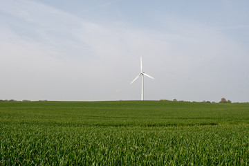 Energy transition in Germany. There are fewer wind turbines being built.