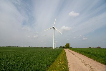 Energy transition in Germany. There are fewer wind turbines being built.