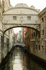 Papier Peint photo Pont des Soupirs Pont des Soupirs à Venise - Italie