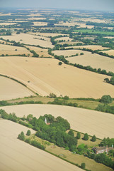 Naklejka premium aerial view