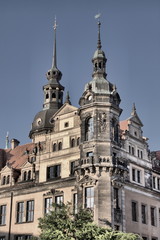 Fototapeta na wymiar Royal Palace in Dresden