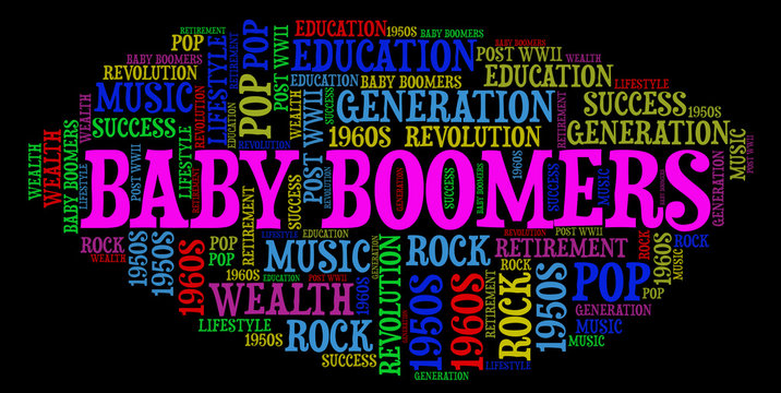 Word Cloud: The Baby Boomers