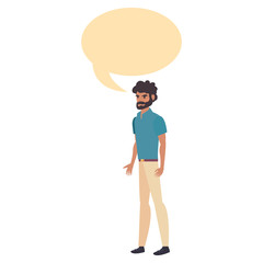 man with casual clothes