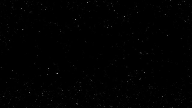 3D Animated dust smoke chalk particle background over a dark background. 30 seconds long.  HD resolution.  