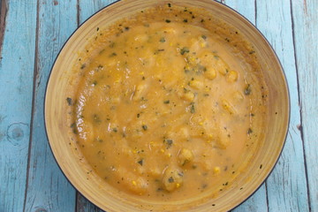 Soupe froide de melon
