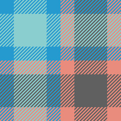 Plaid or tartan vector is background or texture in many color