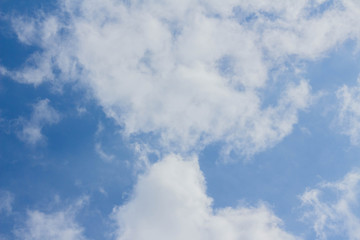 Fototapeta premium blue sky and cumulus clouds