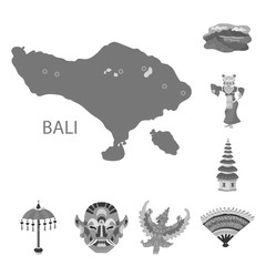 Vector illustration of asian and geography sign. Collection of asian and tourism stock vector illustration.