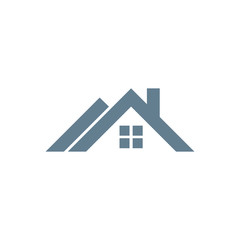Roof icon vector