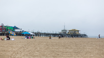 Santa Monica beach