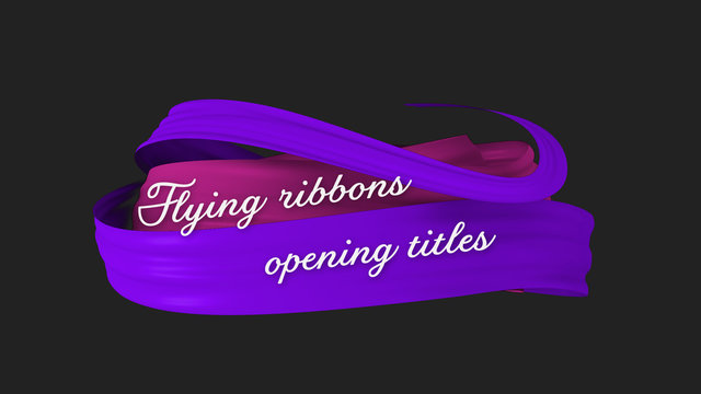Flying Ribbons Opening Titles