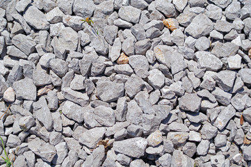 Crushed gravel texture