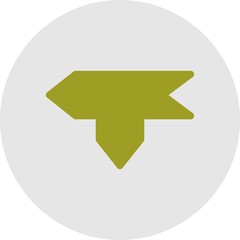 Left Direction Arrow Icon For Your Project
