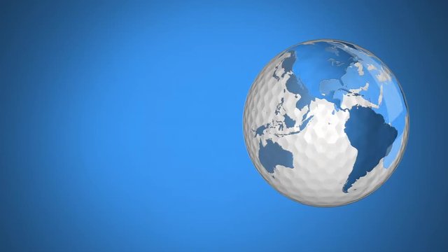 Globe golf ball