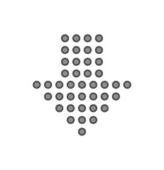 Down Direction Arrow Icon For Your Project