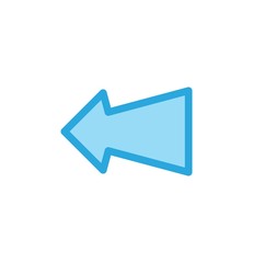 Left Direction Arrow Icon For Your Project